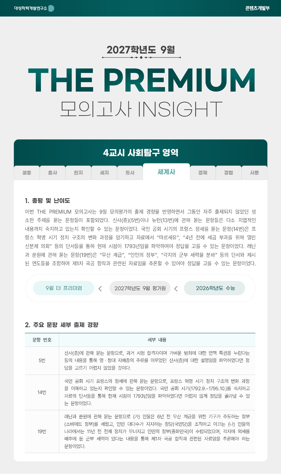 2027학년도 9월 THE PREMIUM 모의고사 INSIGHT 사탐_세계사.jpg